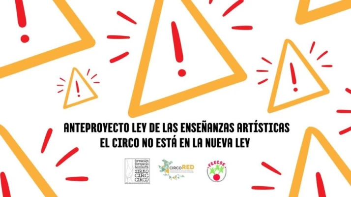 L'avantprojecte de Llei dels Ensenyaments Artístics no inclou el circ