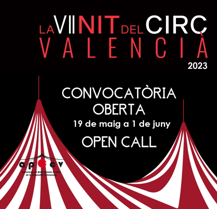 Convocatòria LA VII NIT DEL CIRC VALENCIÀ 2023