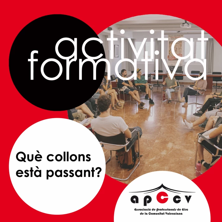 Activitat formativa Apccv: Diàleg amb Maria Colomer