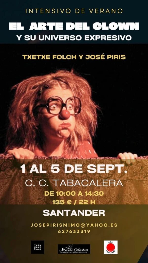 El arte del clown y su universo expresivo