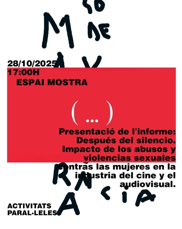 PRESENTACIÓ INFORME "Después del silencio"