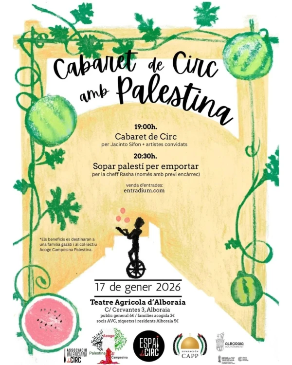 CABARET DE CIRC AMB PALESTINA