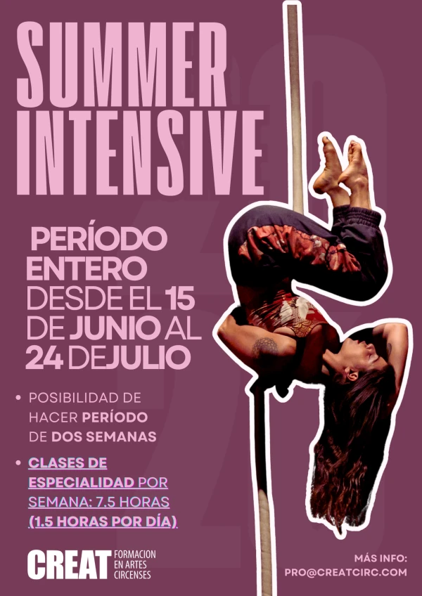 SUMMER CIRCUS INTENSIVE CREAT 2026