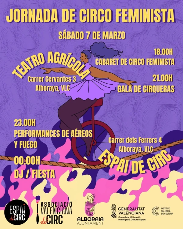 JORNADES DE CIRC FEMINISTA DE L'AVC