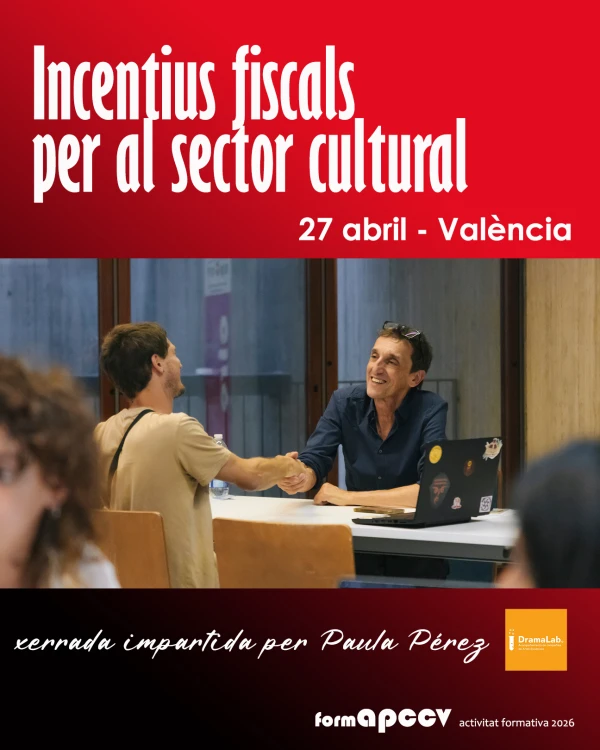 INCENTIUS FISCALS PER AL SECTOR CULTURAL