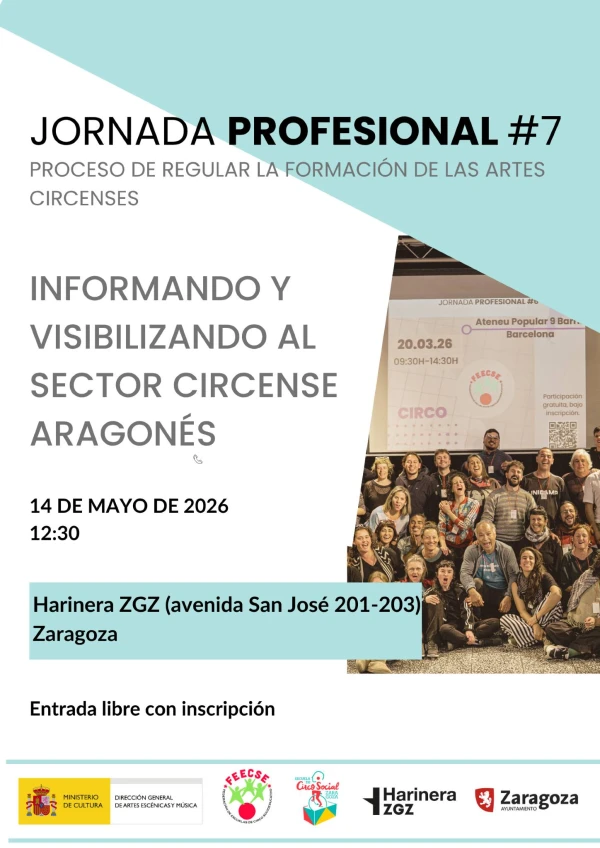 7a JORNADA PROFESIONAL: Informando y visibilizando al sector circense aragonés