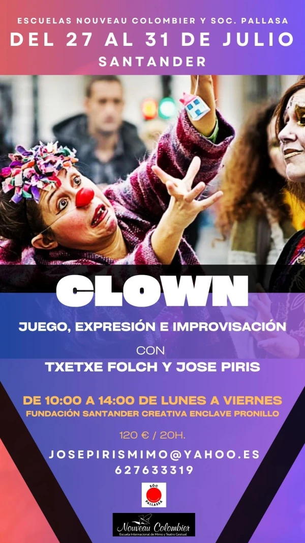 CLOWN. Juego, expresión e improvisación