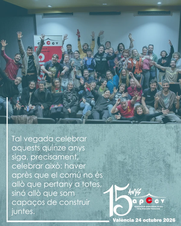 Celebrem 15 ANYS de l'APCCV